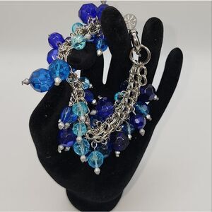 Isaac Mizrahi Live! Multi-Charm Bracelet NWOT